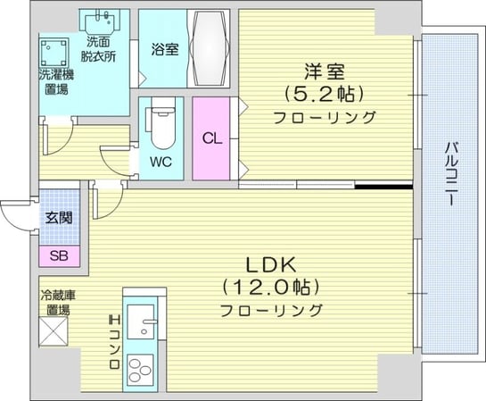 西１８丁目駅 徒歩2分 9階の物件間取画像